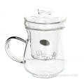 Glass Tea Infuser Loose Leaf Tea Glass Strainer Mug